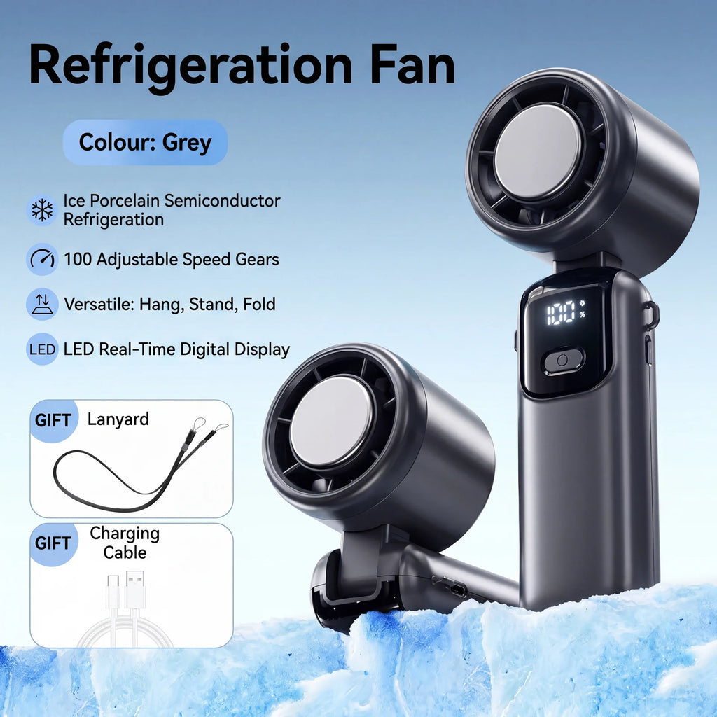 Ventilador Turbo Portátil 3 em 1 